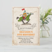 Invitation à la fête d'anniversaire de Knight (Debout devant)