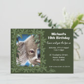 Invitation à la fête d'anniversaire de Koala (Debout devant)