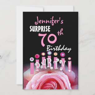 Invitation à la fête d'anniversaire de la 70e SURP