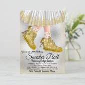 Invitation à la fête d'anniversaire de la Basket (Debout devant)