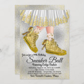 Invitation à la fête d'anniversaire de la Basket (Devant / Derrière)