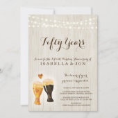 Invitation à la fête d'anniversaire de la brasseri (Devant)