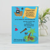 Invitation à la fête d'anniversaire de la Chasse a (Debout devant)