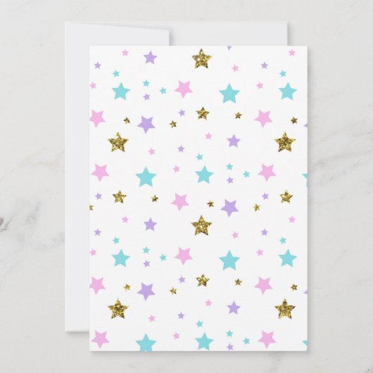 Invitation à la fête d'anniversaire de la chouette (Dos)