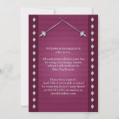 Invitation à la fête d'anniversaire de la clôture (Dos)