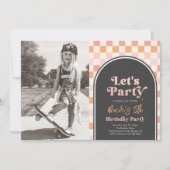 Invitation à la fête d'anniversaire de la cool | S (Devant)