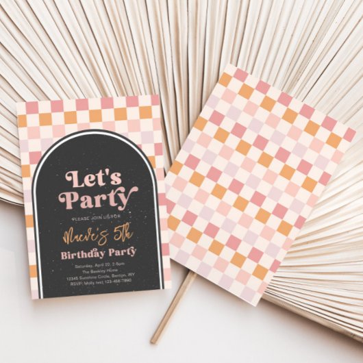 Invitation à la fête d'anniversaire de la cool | S