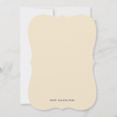 Invitation à la fête d'anniversaire de la femme vi (Dos)