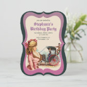 Invitation à la fête d'anniversaire de la femme vi (Debout devant)