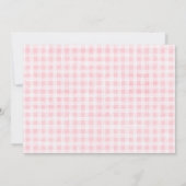 Invitation à la fête d'anniversaire de la ferme (Dos)