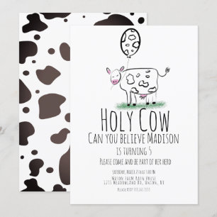 Invitation à la fête d'anniversaire de la ferme de