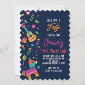Invitation à la fête d'anniversaire de la Fiesta P (Devant)