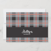 Invitation à la fête d'anniversaire de la fille (Dos)