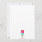 Invitation à la fête d'anniversaire de la fille au (Dos)