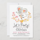 Invitation à la fête d'anniversaire de la fille de (Devant)