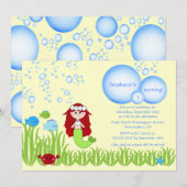 Invitation à la fête d'anniversaire de la fille de (Devant / Derrière)