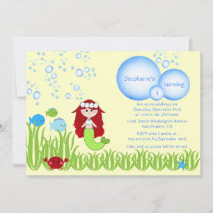 Invitation à la fête d'anniversaire de la fille de