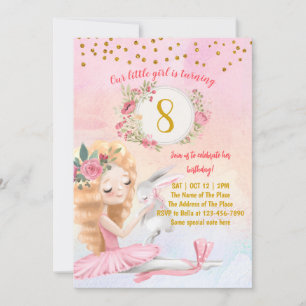 Invitation À La Fête D'Anniversaire De La Fille De