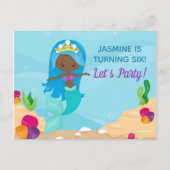 Invitation à la fête d'anniversaire de la fille Me (Devant)