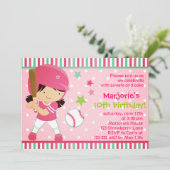 Invitation à la fête d'anniversaire de la fille ro (Debout devant)