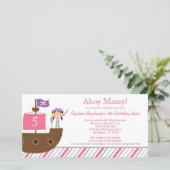 Invitation à la fête d'anniversaire de la fille ro (Debout devant)