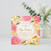 Invitation à la fête d'anniversaire de la florale  (Debout devant)