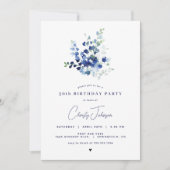 Invitation à la fête d'anniversaire de la Flore bl (Devant)