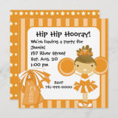 Invitation à la fête d'anniversaire de la KRW Oran (Devant / Derrière)