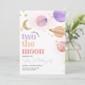 Invitation à la fête d'anniversaire de la Lune (Debout devant)