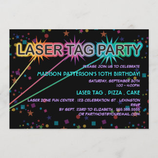 Invitation à la fête d'anniversaire de la marque l