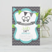 Invitation à la fête d'anniversaire de la Moustach (Debout devant)