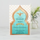 Invitation à la fête d'anniversaire de la nuit ara (Debout devant)