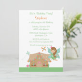 Invitation à la fête d'anniversaire de la petite f (Debout devant)