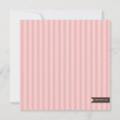 Invitation à la fête d'anniversaire de la petite f (Dos)