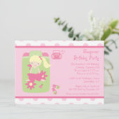 Invitation à la fête d'anniversaire de la petite f (Debout devant)