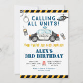 Invitation à la fête d'anniversaire de la police (Devant)