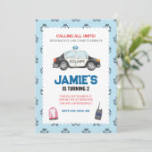 Invitation à la fête d'anniversaire de la police (Debout devant)