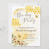 Invitation à la fête d'anniversaire de la première (Devant)