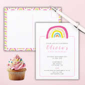 Invitation à la fête d'anniversaire de la première