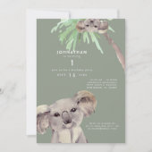 Invitation à la fête d'anniversaire de la première (Devant)