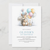 Invitation à la fête d'anniversaire de la première (Devant)