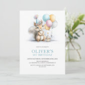 Invitation à la fête d'anniversaire de la première (Debout devant)