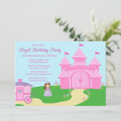 Invitation à la fête d'anniversaire de la princess (Debout devant)