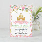 Invitation à la fête d'anniversaire de la princess (Debout devant)