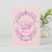 Invitation à la fête d'anniversaire de la princess (Debout devant)