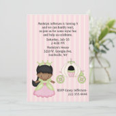 Invitation à la fête d'anniversaire de la princess (Debout devant)