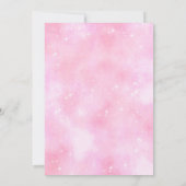 Invitation à la fête d'anniversaire de la princess (Dos)