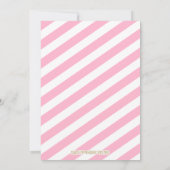 Invitation à la fête d'anniversaire de la princess (Dos)