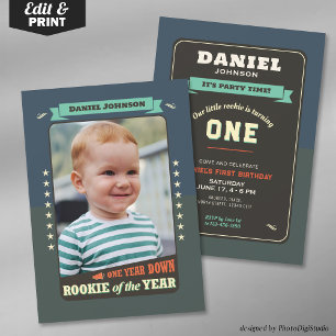 Invitation à la fête d'anniversaire de la recrue d