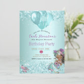 Invitation à la fête d'anniversaire de la sirène a (Debout devant)